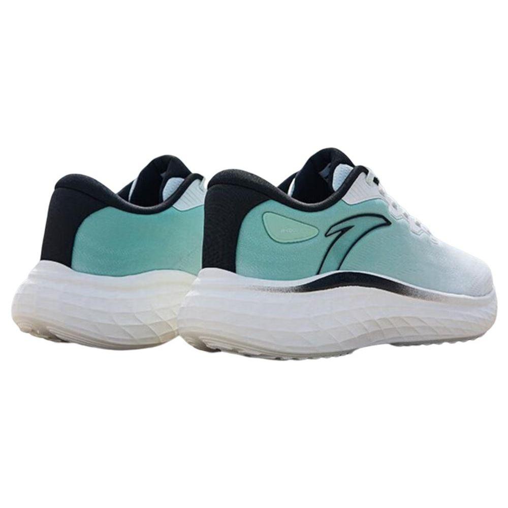 Anta Cushioning Non-Slip Breathable Low-Top Running Shoes Men Sneakers White Green 912315572-4