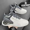 Scarpe da Ginnastica da Uomo LATV con Fibbia Rotante Comode Antiscivolo Allacciate Scarpe Resistenti per Attività all'Aperto da Uomo