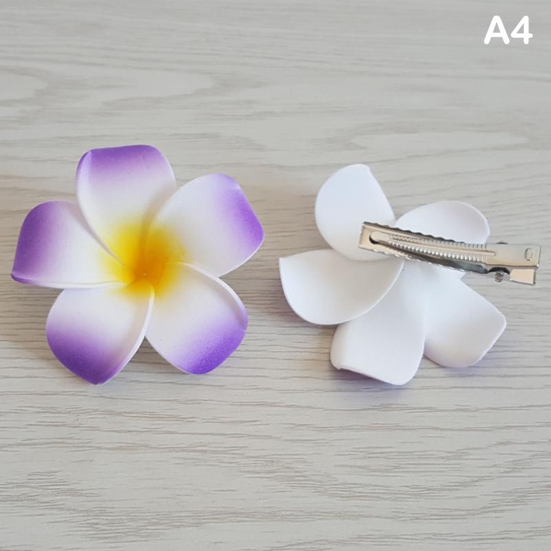 Sommer Plumeria Blume Haar Clips Für Frauen Mädchen Niedliche Haarnadeln Ei Blume Barrettes Hawaiian Hochzeit Party Haar Zubehör