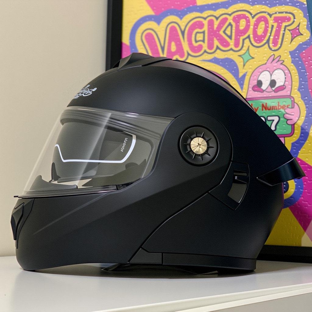 Certified Open-Face Electric Scooter Helmet for Men & Women - Winter Warm, All-Season Safety Helmet