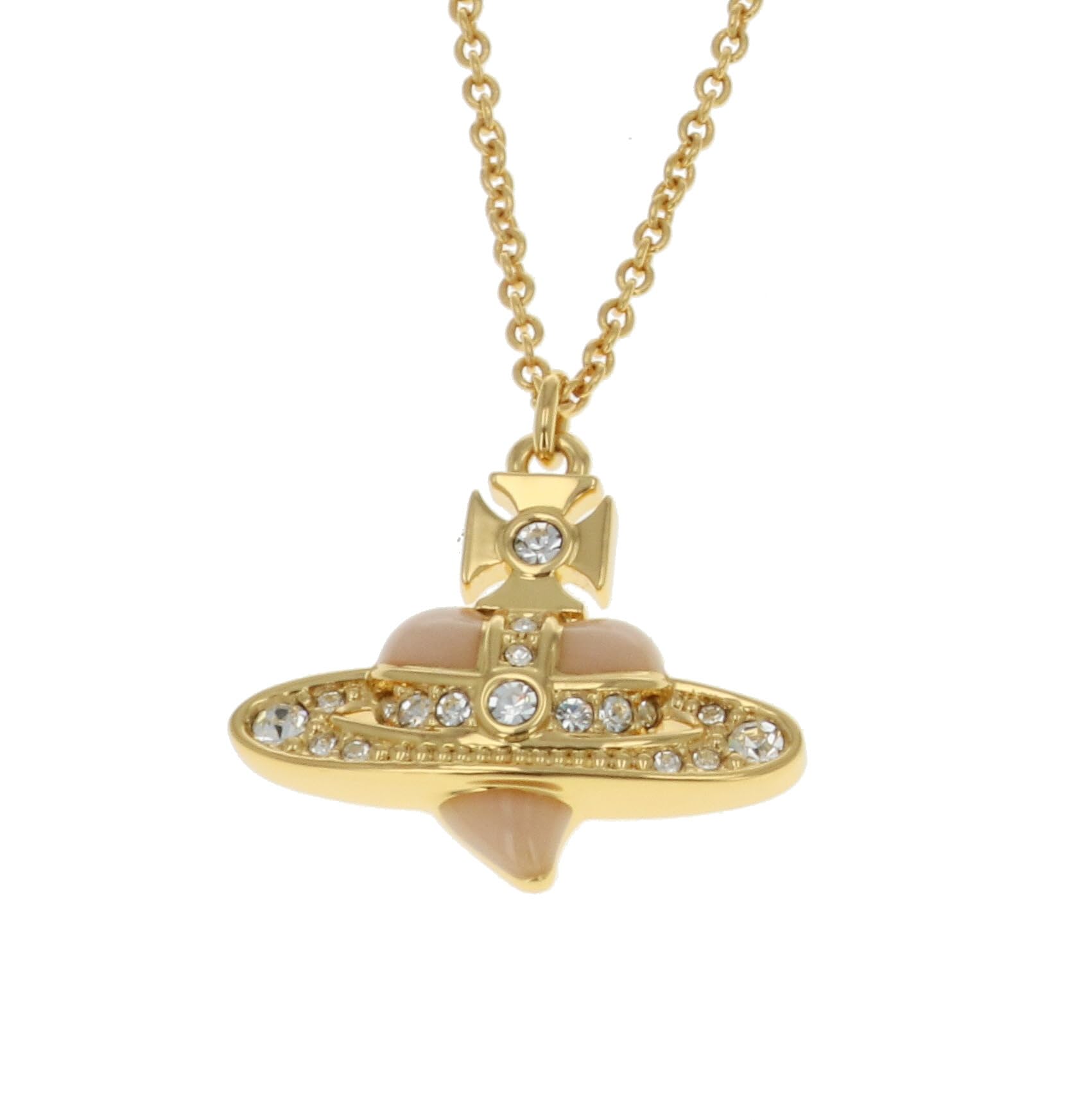 

НОВОЕ Ожерелье DIAMANTE Heart Brass [Vivienne Westwood] 630203BM/02R655 [Предмет]