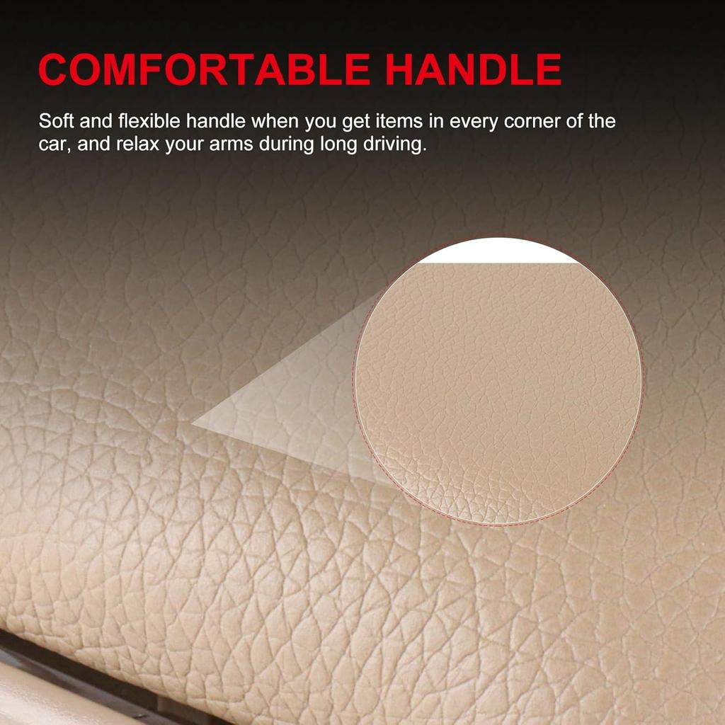 cciyu Armrest Center Console Lid Cover + Base Beige Armrest Covers Replacement fit for 2000-2008 For A4 A6 S4