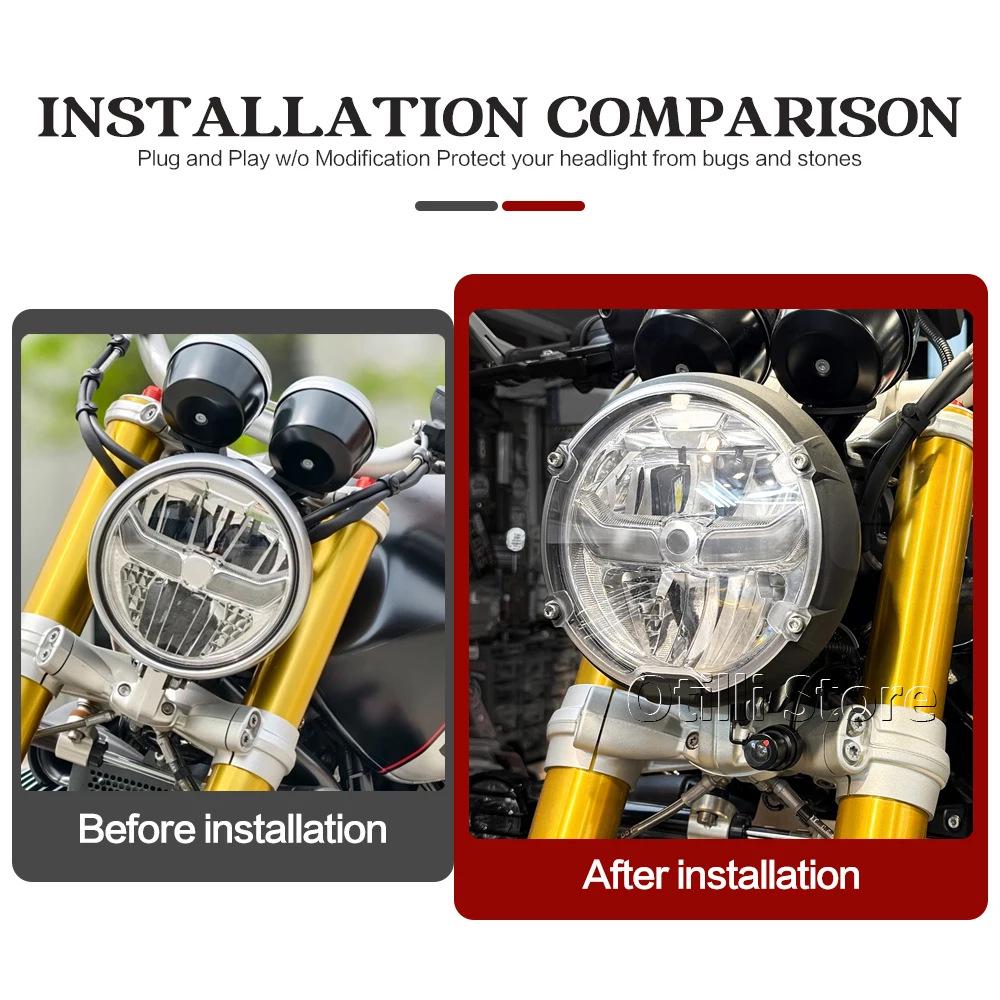 BMW R nineT/R18/R12 Headlight Protector Motorcycle Accessories