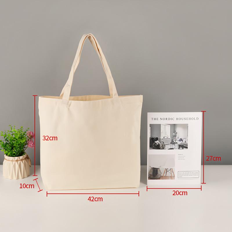 Customizable Thick Canvas Tote Bags for Businesses - Expedited Service Available