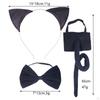 Kids , Bow Tie and Tail Set Animal Costume Accessories Headband Headwear Creative Cosplay for Party