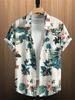 Hawaiian 3D Coconut Tree Top Men's Summer Beach Casual Clothing Street Outdoor Party Men's Shirt Loose Breathable Men's Clothing
