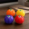 Fruit Design Pumpkin Squishy Toy Button Click Stress Relief Toy Fruit Squeeze Toy  Party Giveaway