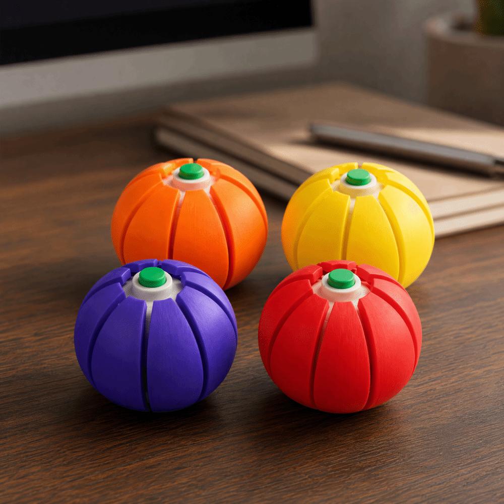 Fruit Design Pumpkin Squishy Toy Button Click Stress Relief Toy Fruit Squeeze Toy  Party Giveaway