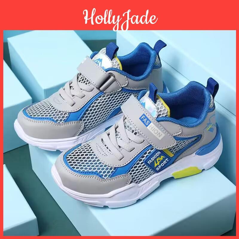 Children Summer For Casual Shoes Boys Mesh Breathable Sneaker Lightweight Non Slip Kids School Sport Walking Footwear Soft Sole