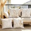 Neutral Botanical Art Cushion Cover Soft Plush Throw Pillow Cover DoubleSided Decorative Cushion Case Sofa Bedroom Home Decor