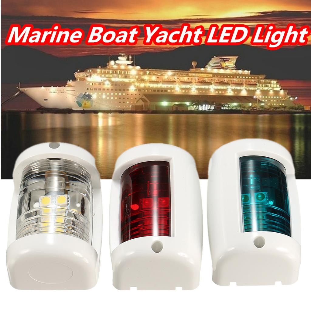 Marine Boat Yacht 12V LED Masthead/Stern Navigation Light Black Mini size 1 Pair Marine Boat Yacht 12V LED Masthead/Stern Navigation Light Black Mini size 1 Pair