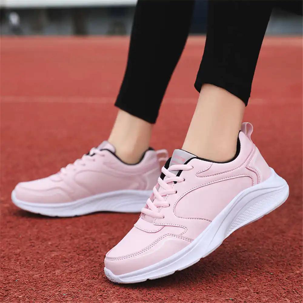Pink Large Dimensions Ladies Boots Flats Woman Casual Shoes Womens Summer Sneakers Sports Beskets Shooes Kit Loafers Nice