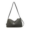 Casual Nylon Hobo Shoulder Bag with Zipper Closure Crossbody Purse for Women Daily Travel