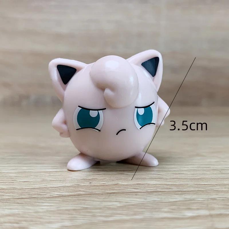 Tiny Figure Kids Birthday Gift Present Creative DIY Toys Playsetss Battle Monster Elf Scale Ratio Model Psyduck Piplup Mew Mewtwo Anime Decor