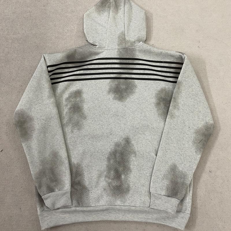 Y2K gestreiftes Herren- und Damen-Kapuzensweatshirt für Herbst und Winter in Europa und Amerika