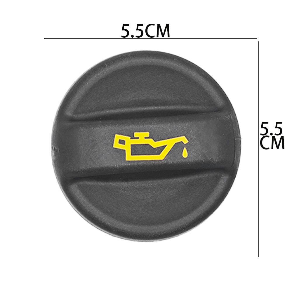 Engine Oil & Fuel Tank Cap for Peugeot 206, 207, 307, 308 - Car Accessories