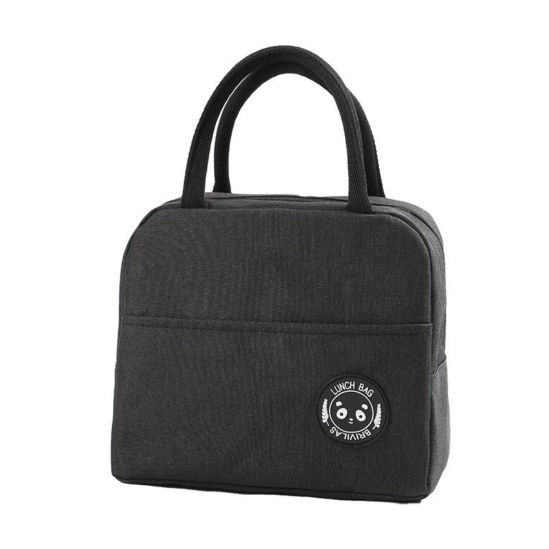 Cationic Waterproof Insulated Lunch Bag with Thermal Food Container and Thickened Ice Pack.