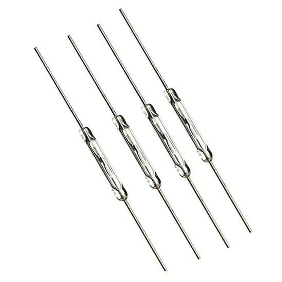 10-1000pcs N/O Reed Switch Magnetic Switch 2 * 14mm Normally Open Magnetic Induction Switch For Arduino
