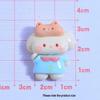 Cartoon Rabbit & Duck Resin Accessories - Shoe Buckles & Hair Clips