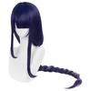 Genshin Impact General Raiden Wig, Heat-Resistant, Cosplay Wig with Net, for Events, School Festivals, Cultural Festivals, and Photo Shoots. Thunder G