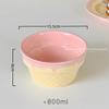 Cute Ceramic Bowls Yogurt Bowl Creative Dessert Tableware Serving Bowl  Household Dishes