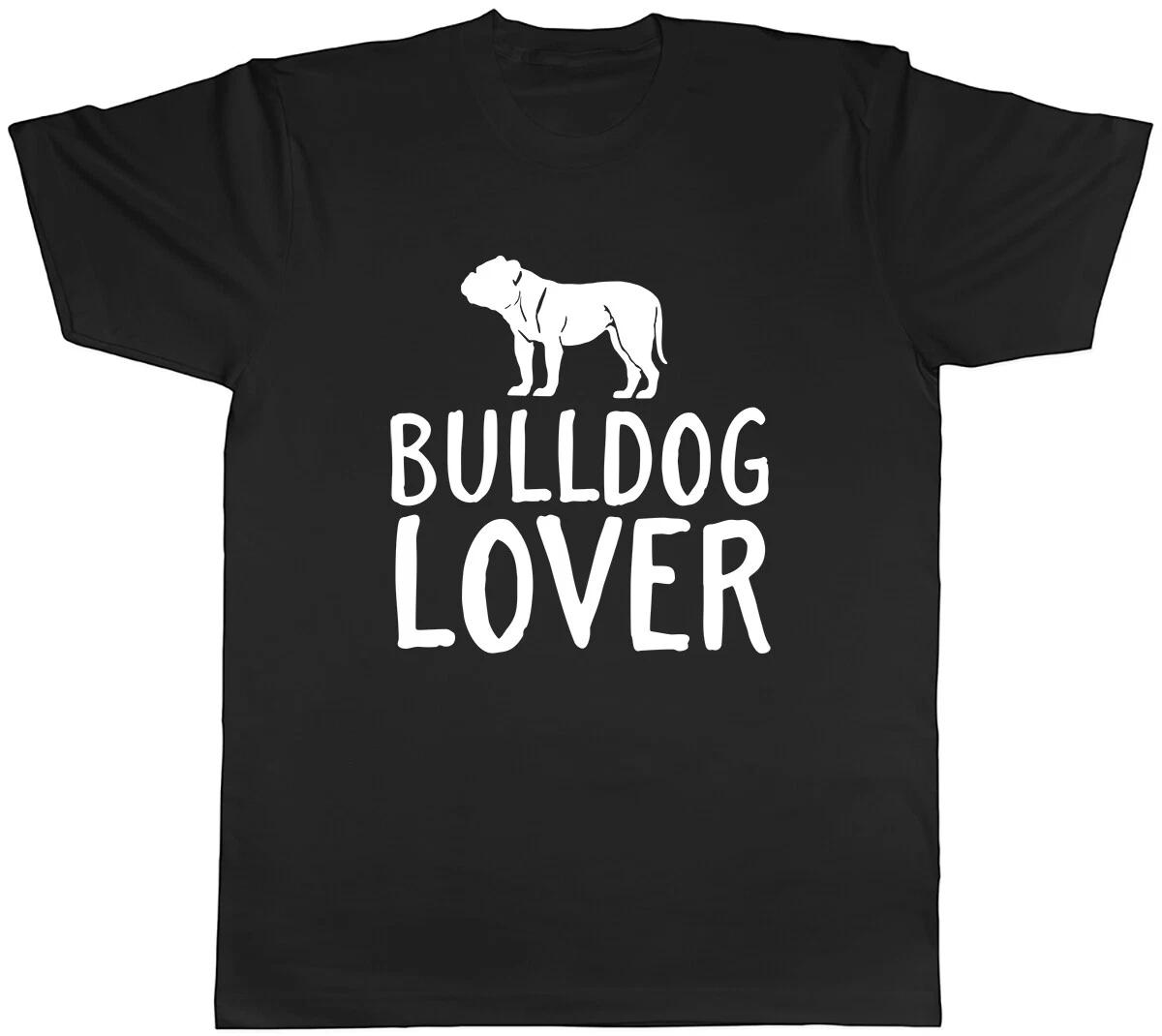 Bulldog Lover Mens Unisex T-Shirt Tee M
