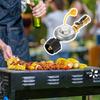 High Flows Gas Quick Connecting Fittings 1/4Inch with Adjustable Flame Control up to 30000BTU for Camping Equipment