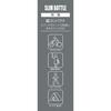 CAPTAIN STAG (CAPTAIN STAG) UE-3523 Double Stainless Steel Water Bottle, Direct Drinking, Vacuum Insulated, Keeps Hot or Cold, Slim, Ultra-Compact, 15