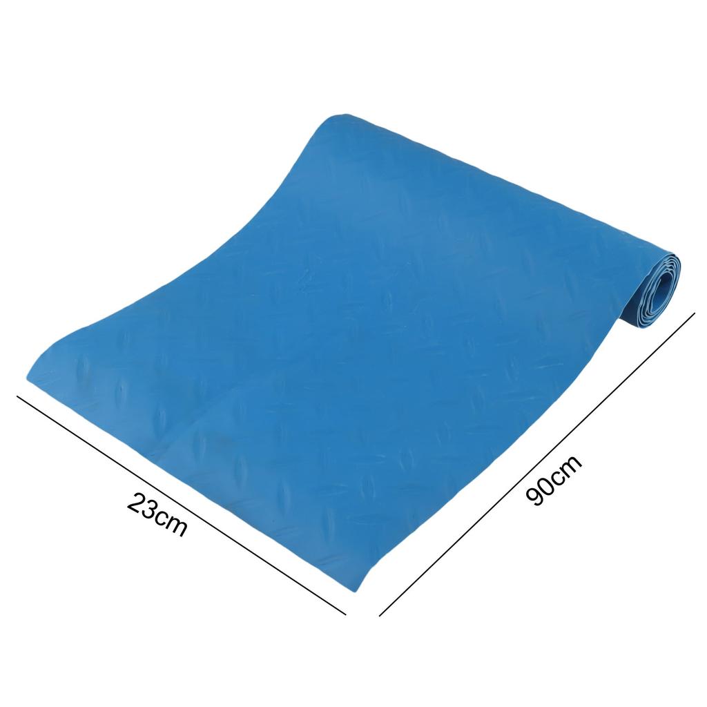 Tapete para Degraus de Piscina Longa Vida Útil Almofada para Escada de Piscina Tapete de Degrau de Piscina em PVC Com Textura Antiderrapante Para Uso Doméstico