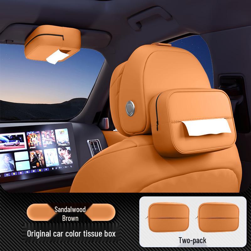 Compatible with Galaxy Star Shine 8 Car Tissue Box, New Model Seat Hanging Tissue Holder, Interior Paper Box