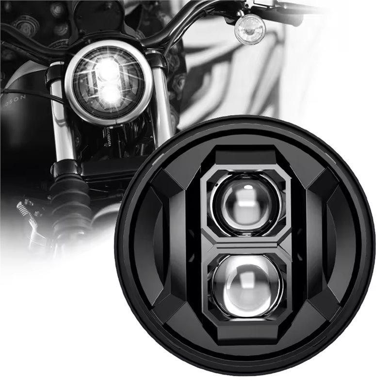 DRL Enabled 7" LED Motorcycle Headlight For Davidson For BMW Lada Jeep JK Chevy Ford