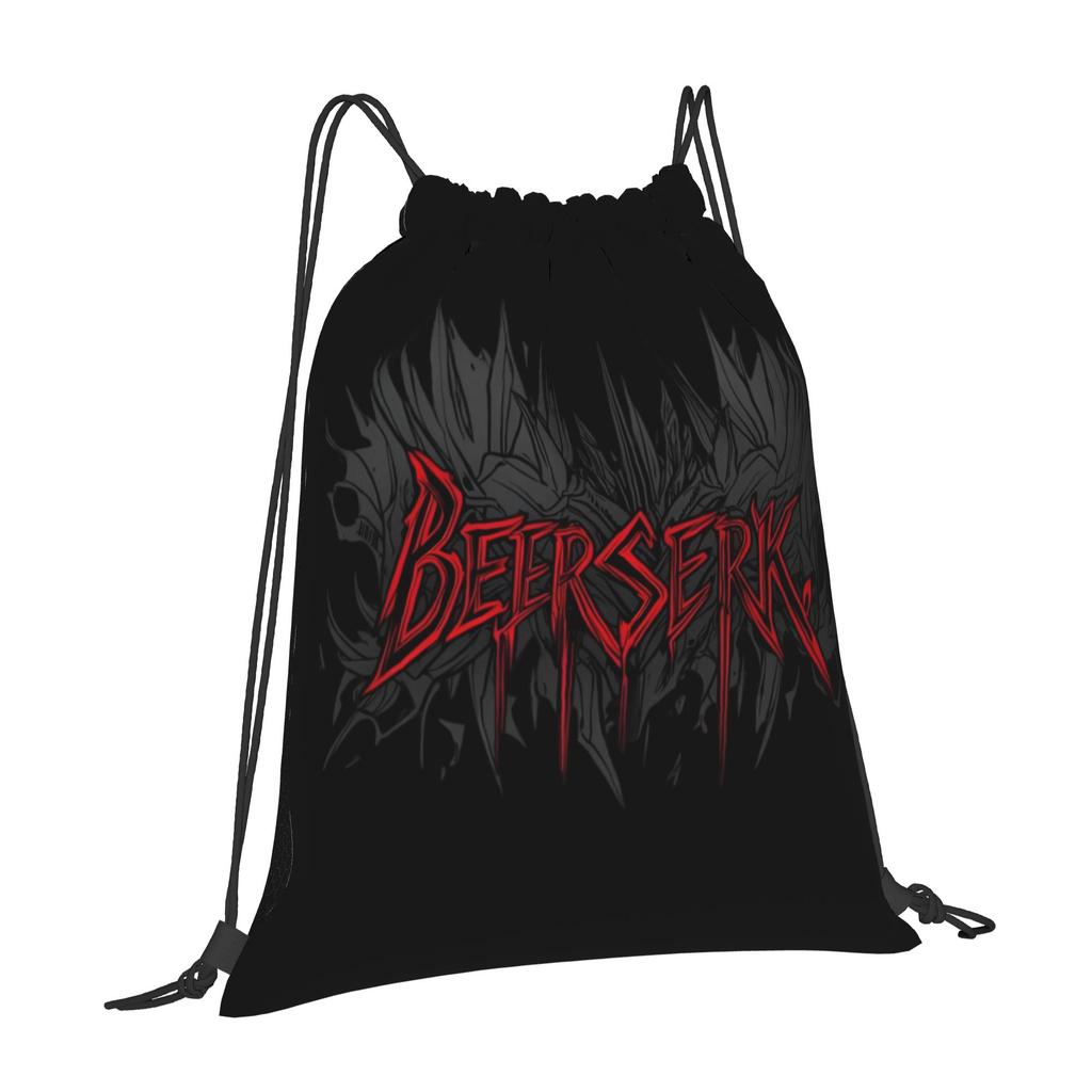 Custom B-Berserkes Drawstring Bags Men Women Lightweight Adventure Sports Gym Storage Backpack