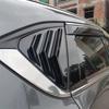 Osłona nawiewu żaluzjowa na tylne boczne okno Panel żaluzjowy Listwy wykończeniowe Do Mazda CX-5 CX5 KF KE 2013 14 -2016 2017- ABS Stylizacja samochodu