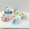 Mesh Bucket Hat Cute Sunscreen Hat New Fisherman Cap  Kids