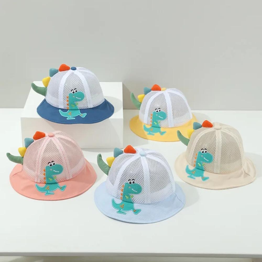 Mesh Bucket Hat Cute Sunscreen Hat New Fisherman Cap  Kids