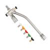 High Pressure Washer Gun 6000PSI Power Washer Short Gun with 1/4 Inch Quick Connector, 5 Nozzle Tips