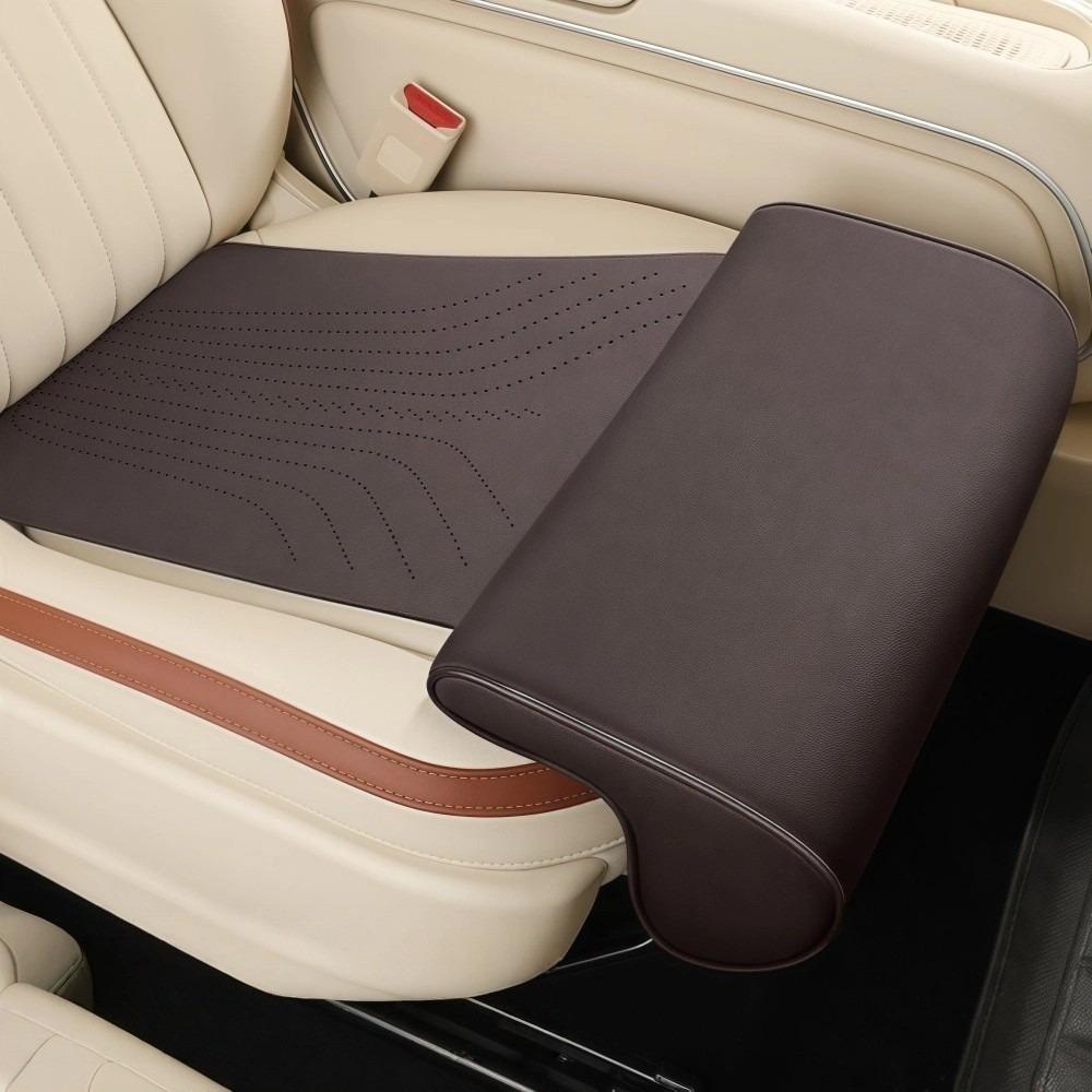 Universal Car Seat Leg Support Pad Memory Foam Breathable Seat Extender Leg Cushion Comfort Leather Seat Cushion For Long Drive