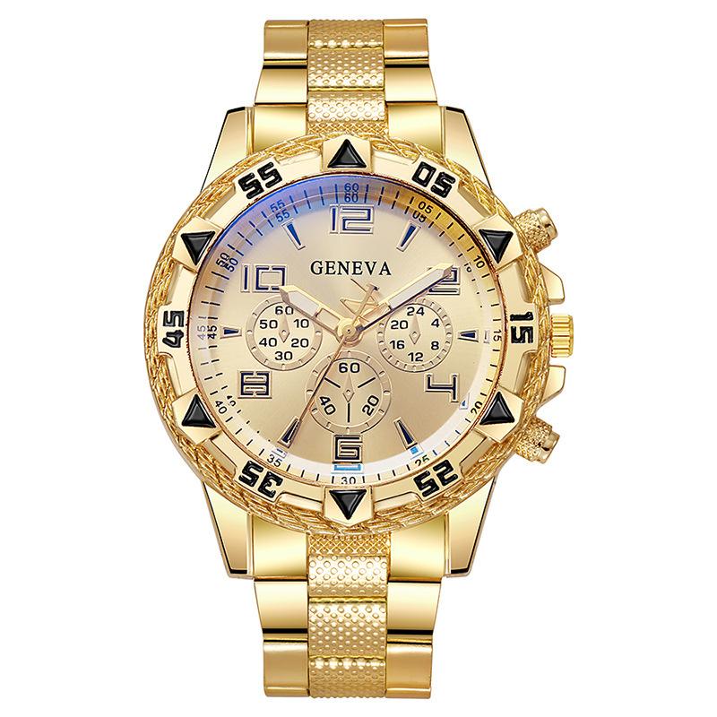 

Мужские часы Роскошные часы Мужские модные Высококачественные Роскошные Простые Наручные часы Бизнес Полностью стальные Спортивные Мужские часы золотистый