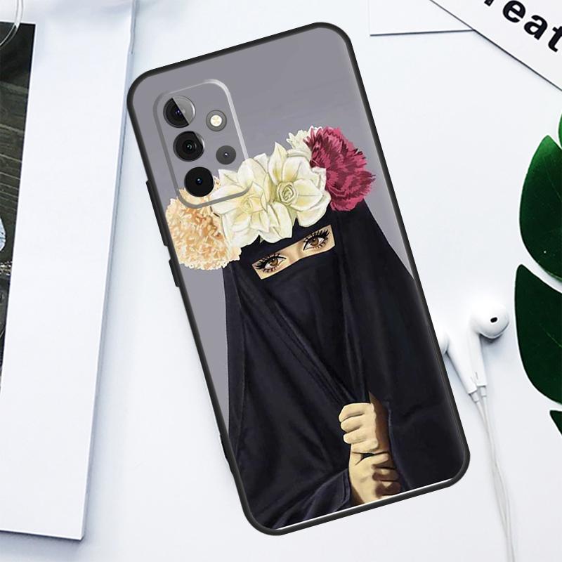 

Исламский арабский хиджаб Девушка Для Samsung Galaxy A06 A05 A16 A54 A34 A14 A55 A35 A15 A53 A33 A13 A22 A32 A52 Чехол для телефона Samsung A51 4G