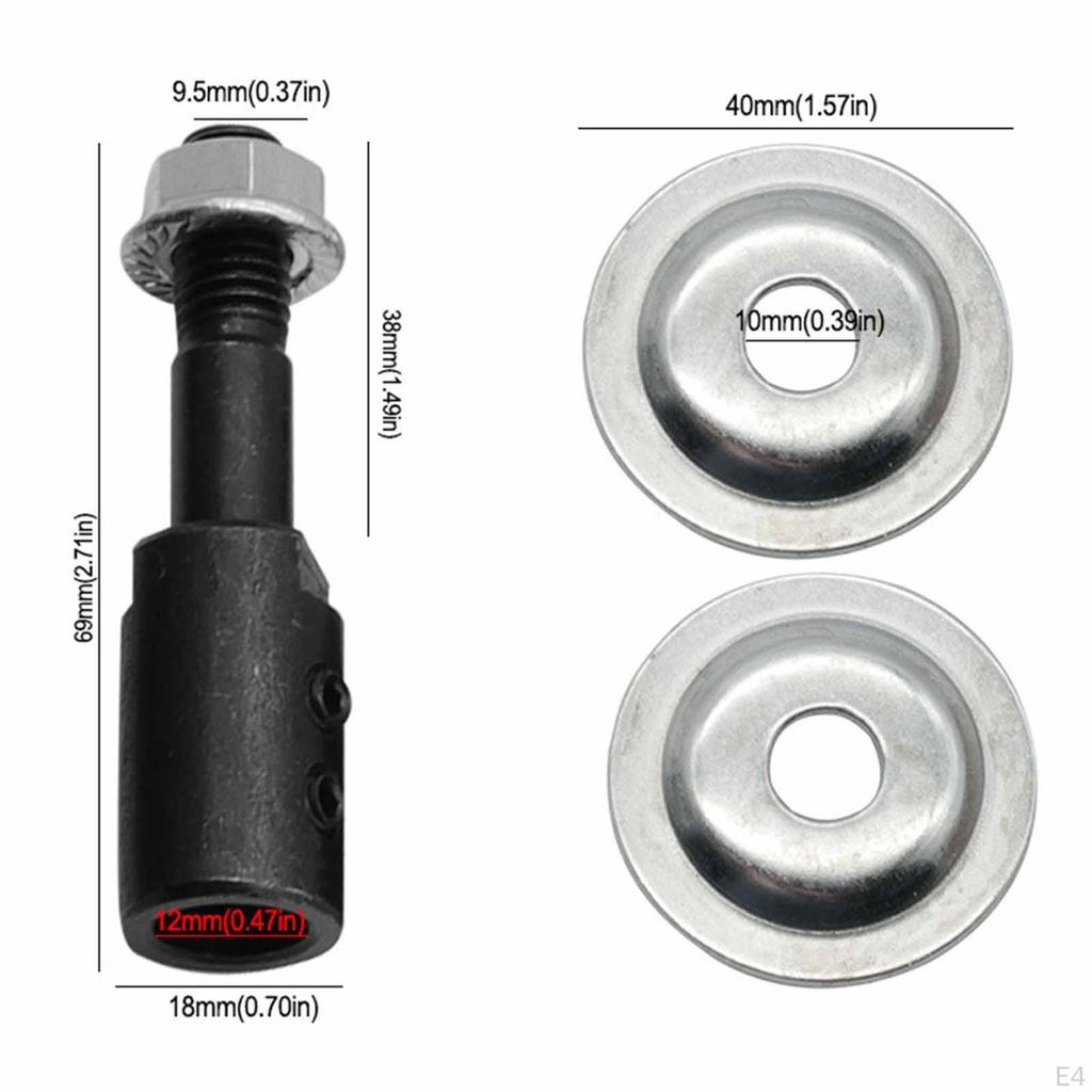 Verbinder für Schleifscheiben-Spindeladapter mit 5-16mm Schaft Polierbank