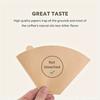 40Pcs Cone Coffee Filters Paper Coffee Coffee Filters 2-4 Cups Disposable Pour Over Drip Paper for Coffee Maker Accessories