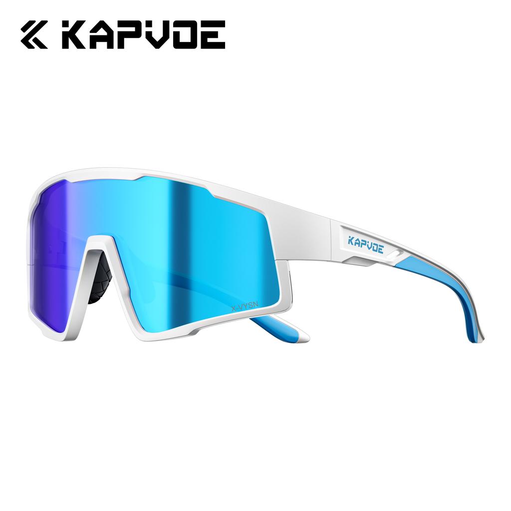 Kapvoe Hiking Eyewear Photochromic Cycling Sunglasses for Men Glasses Fashion Bicycle UV400 Mountain Goggles Sports MTB 2026