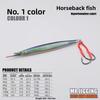 40g-60g Weight Tuna Bait Metal Material Spanish Mackerel Lure  Deep Sea Fishing