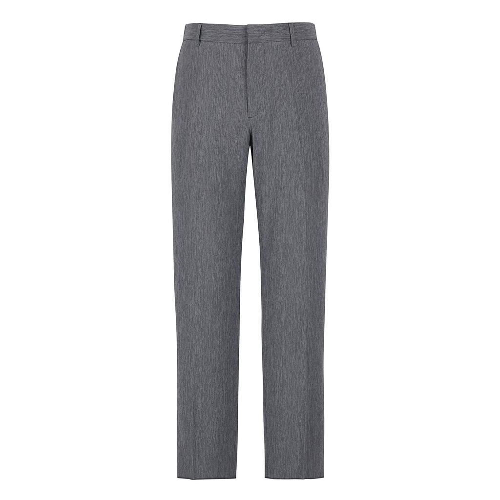 FERRAROMILANO Two-Tone Business Casual Slacks Charcoal (Am0Gbps20138)
