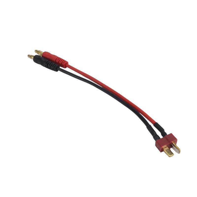 XT60 Banana Plug to EC5 T Plug JST Connector Cable for RC Drones and Tamiya Models