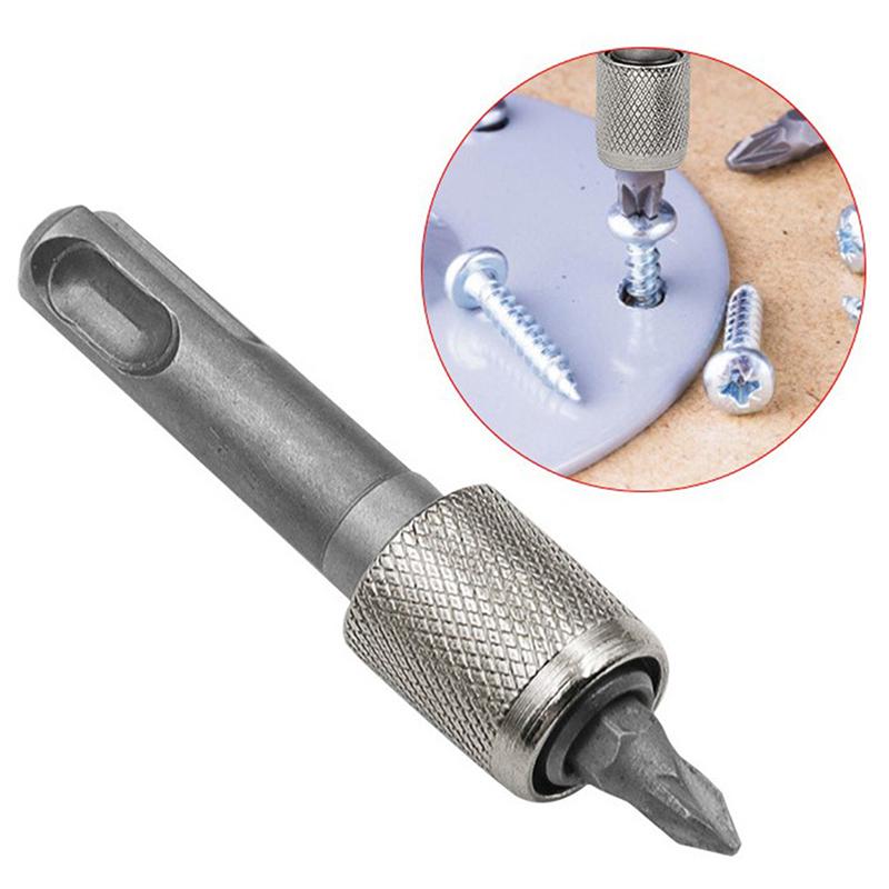 1 Peça Adaptador de Soquete SDS Conveniente 1/4'' Haste Hexagonal Porta-Chaves de Fenda Adaptador Conversor para Brocas