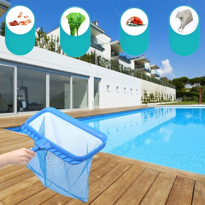Pool Skimmers Net Pool Net for Cleaning Swimming Pool Leaf Skimmers Net with Reinforced Frame Mesh Net Clean Remove