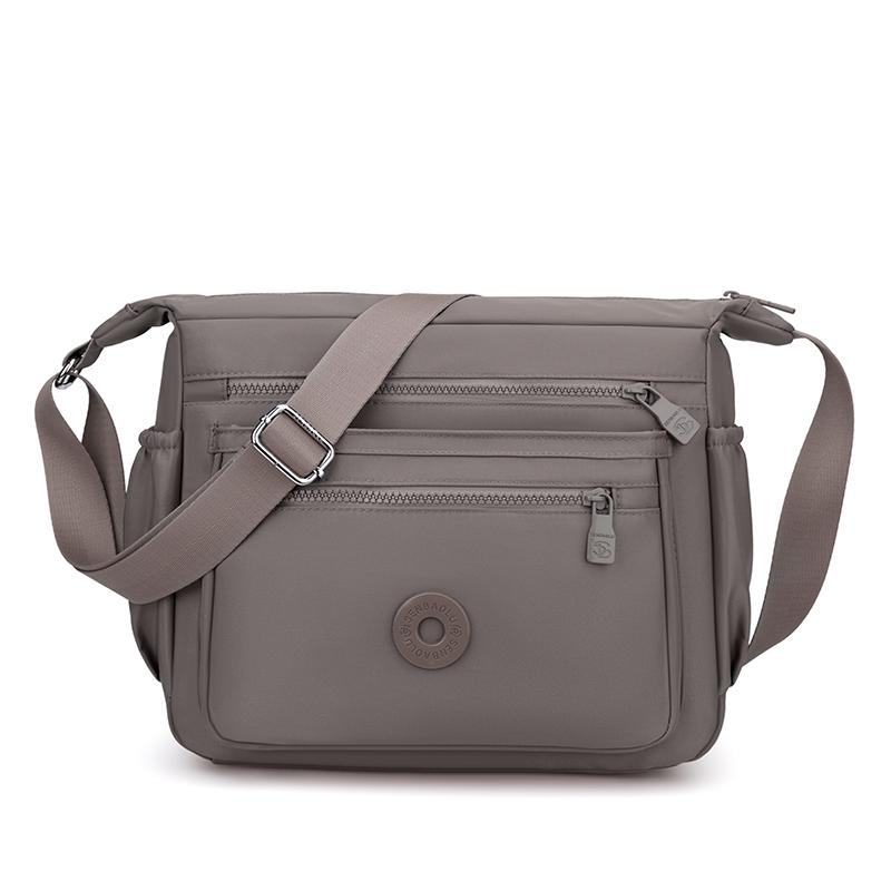 Commuter Shoulder Bag Women's Crossbody Bag Lightweight Water-Repellent Nylon Bag