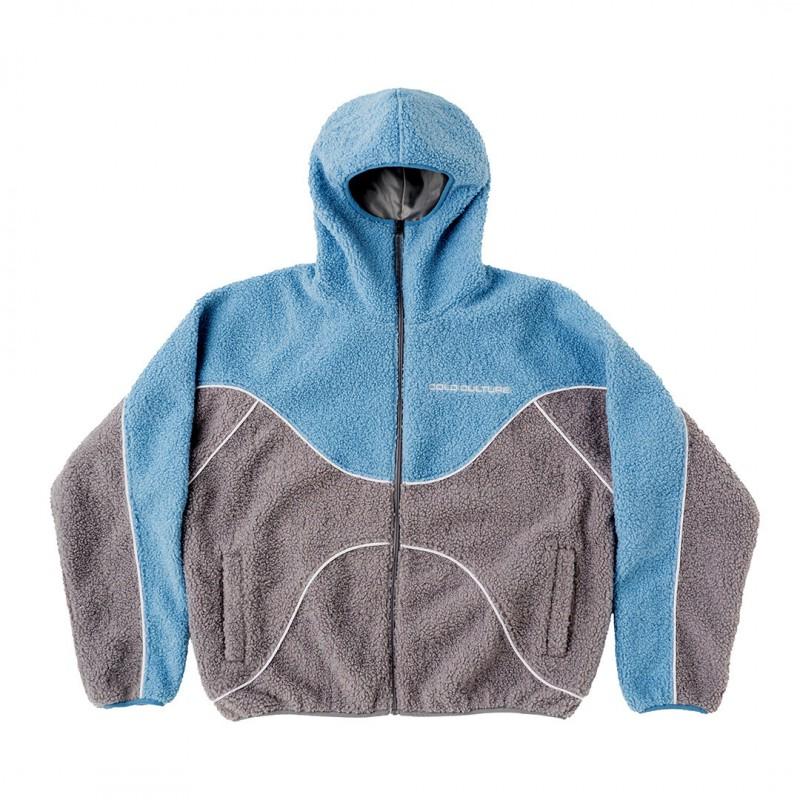 Unisex Fleece Lined Hooded Jacket With