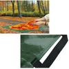 Multi Purpose Waterproof Tarp with 4 Handles for Garden and Outdoor Use Great for Leaf Collection and For Sandbox Cover